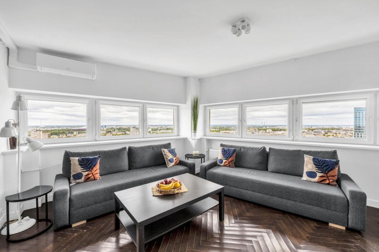 23Rd Floor 3Br Apt With Views Of Varsóvia Exterior foto