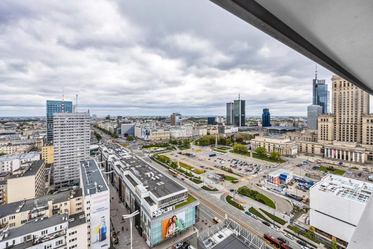 23Rd Floor 3Br Apt With Views Of Varsóvia Exterior foto